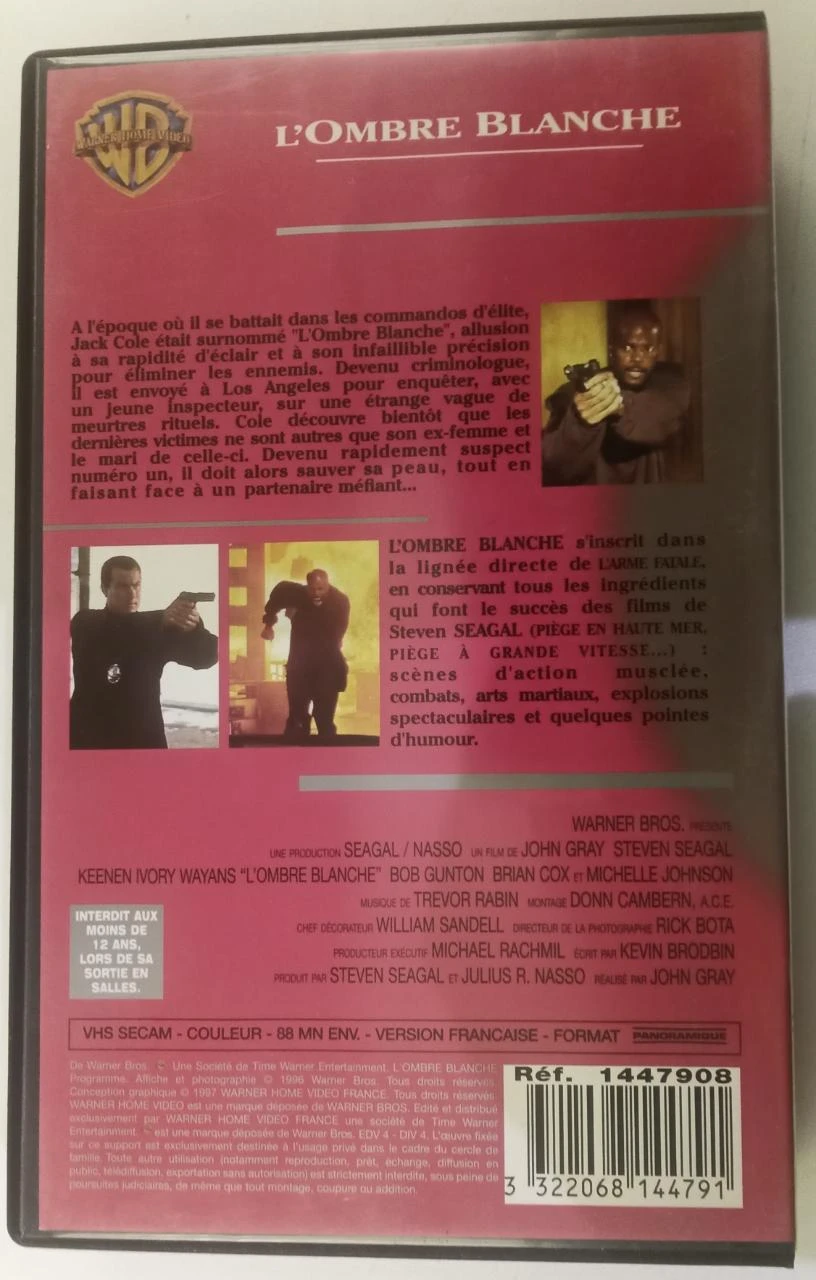 A Sombra Branca – Steven Seagal – Warner Home Video – photo 4